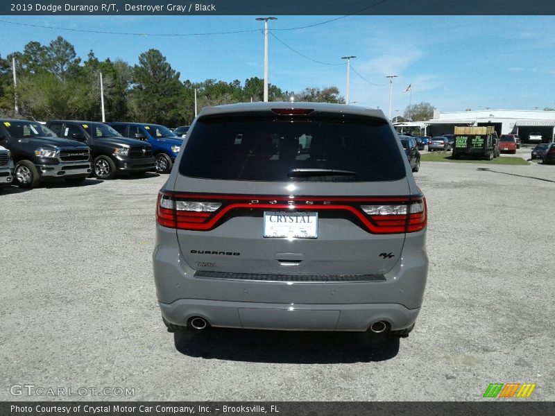 Destroyer Gray / Black 2019 Dodge Durango R/T