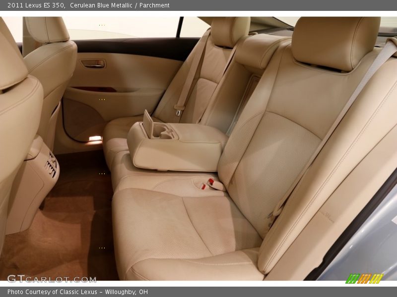 Cerulean Blue Metallic / Parchment 2011 Lexus ES 350