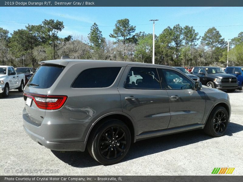 Destroyer Gray / Black 2019 Dodge Durango R/T