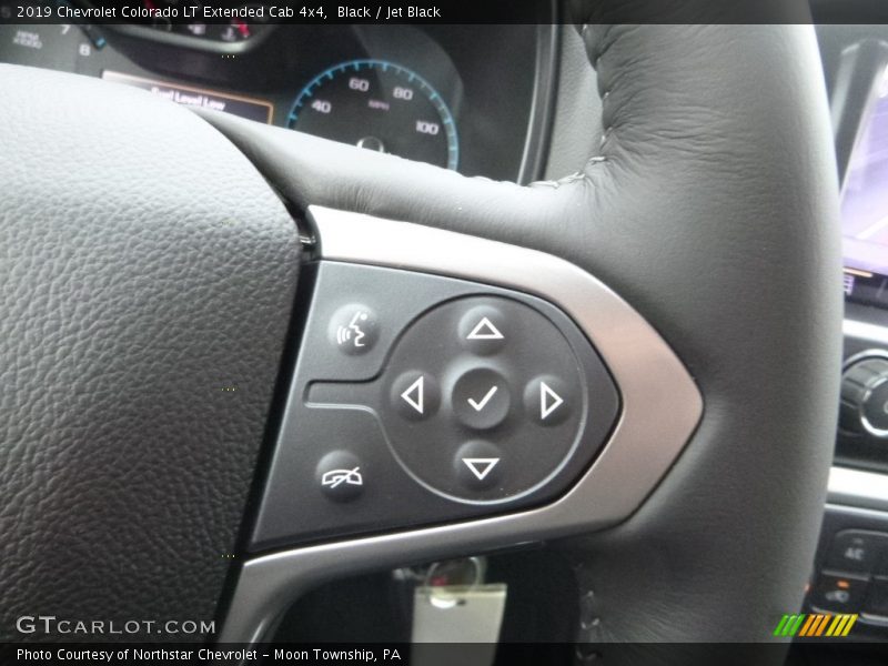 Black / Jet Black 2019 Chevrolet Colorado LT Extended Cab 4x4