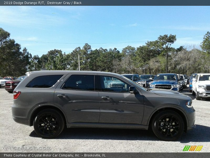 Destroyer Gray / Black 2019 Dodge Durango R/T