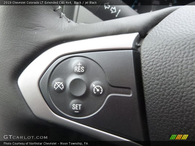 Black / Jet Black 2019 Chevrolet Colorado LT Extended Cab 4x4