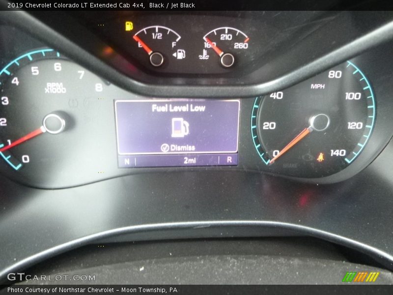 Black / Jet Black 2019 Chevrolet Colorado LT Extended Cab 4x4