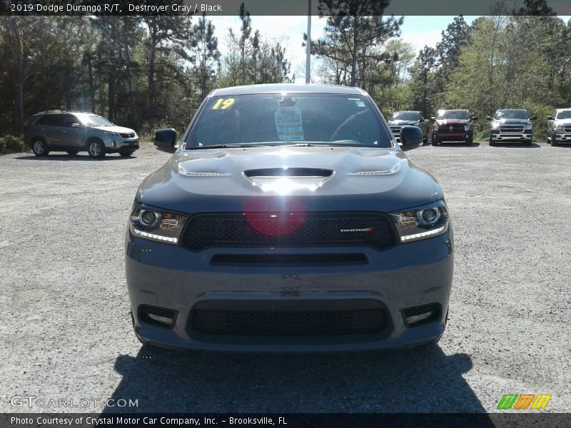 Destroyer Gray / Black 2019 Dodge Durango R/T