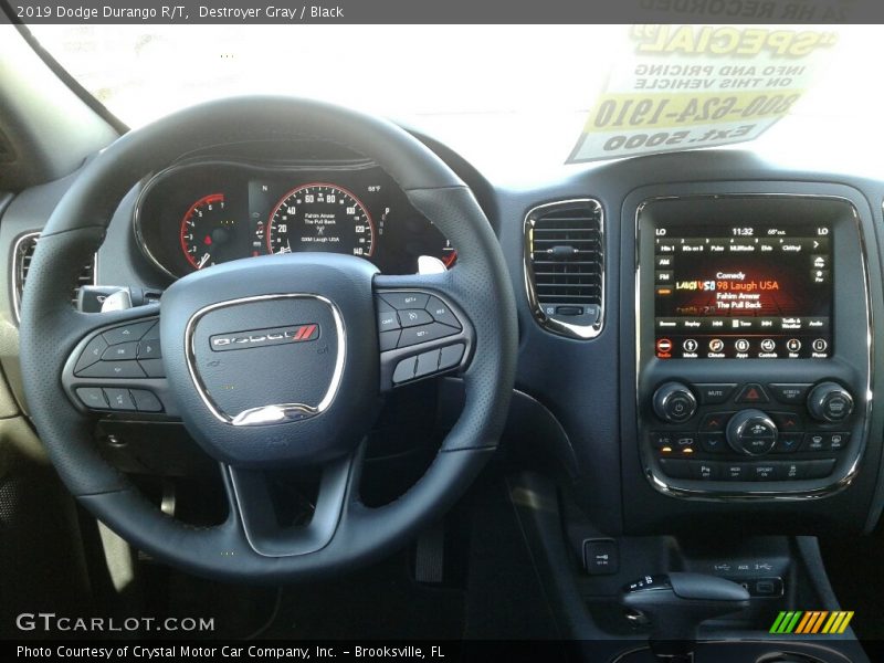 Destroyer Gray / Black 2019 Dodge Durango R/T