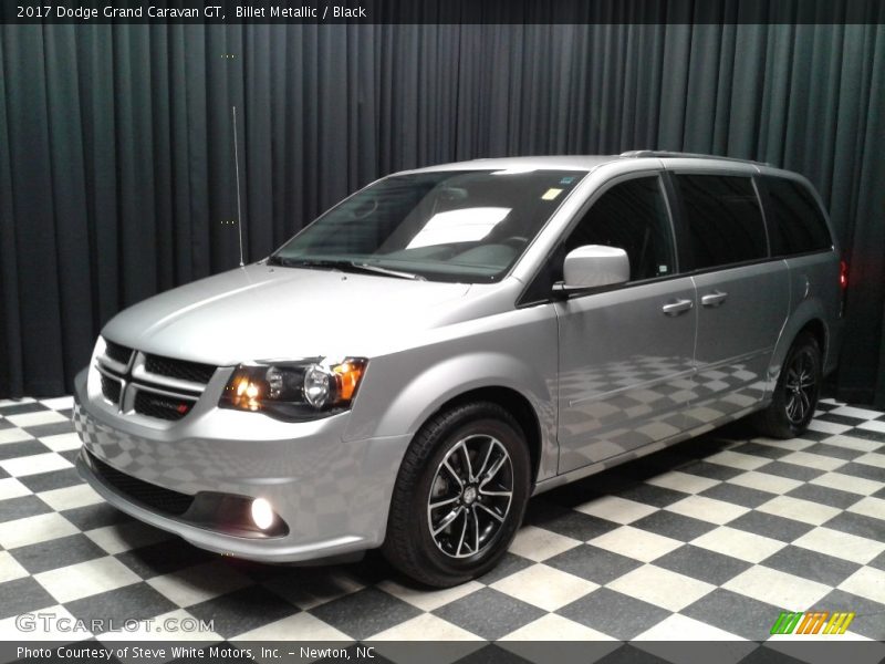 Billet Metallic / Black 2017 Dodge Grand Caravan GT