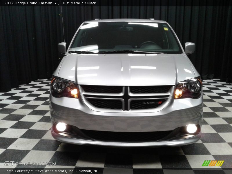 Billet Metallic / Black 2017 Dodge Grand Caravan GT
