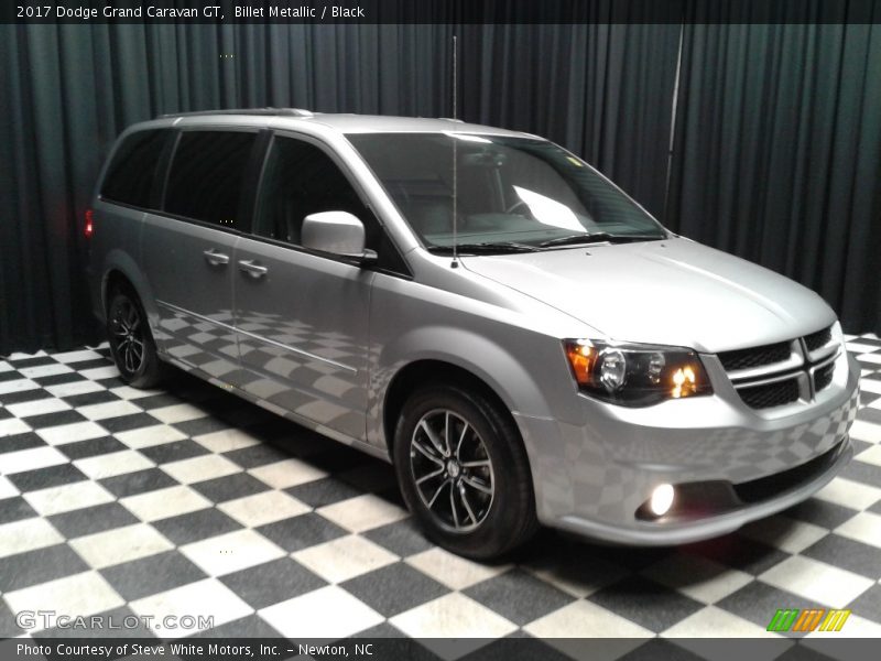 Billet Metallic / Black 2017 Dodge Grand Caravan GT
