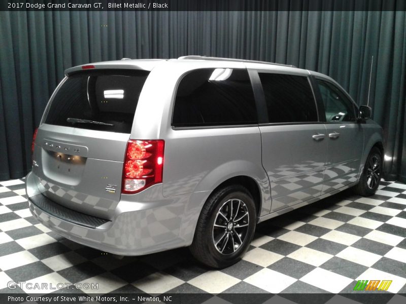 Billet Metallic / Black 2017 Dodge Grand Caravan GT