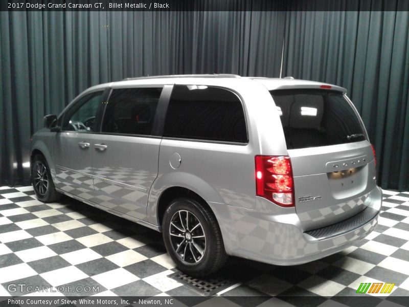Billet Metallic / Black 2017 Dodge Grand Caravan GT