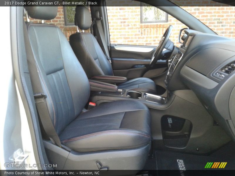 Billet Metallic / Black 2017 Dodge Grand Caravan GT