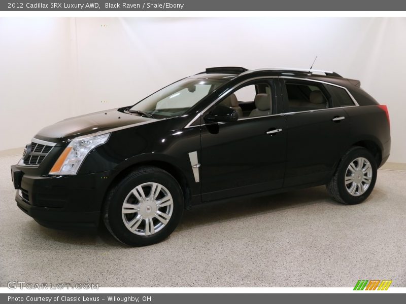 Black Raven / Shale/Ebony 2012 Cadillac SRX Luxury AWD