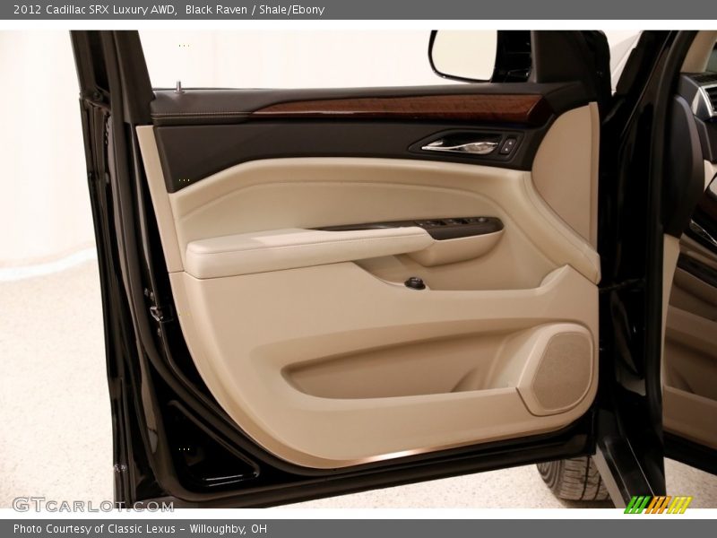 Black Raven / Shale/Ebony 2012 Cadillac SRX Luxury AWD