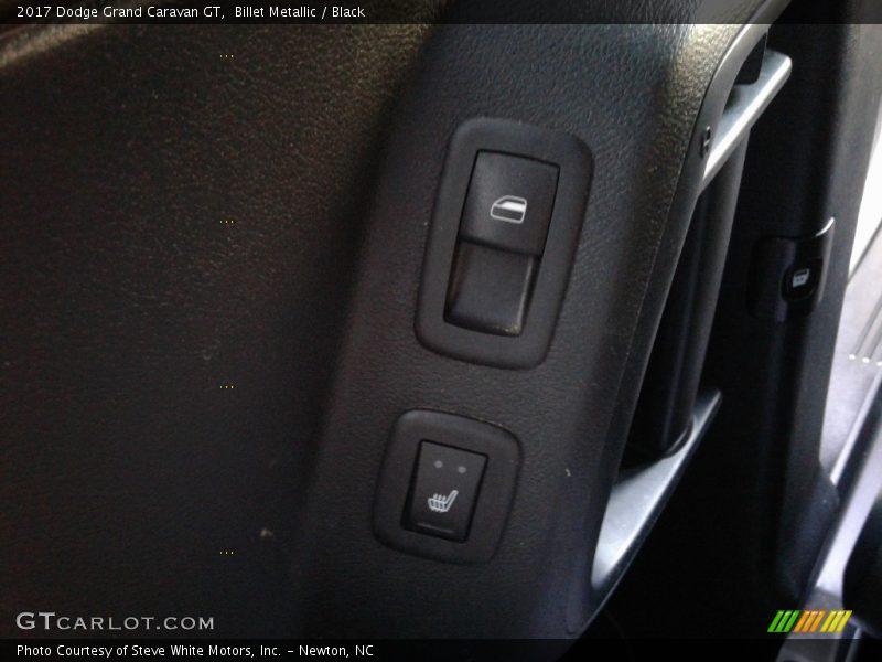 Billet Metallic / Black 2017 Dodge Grand Caravan GT