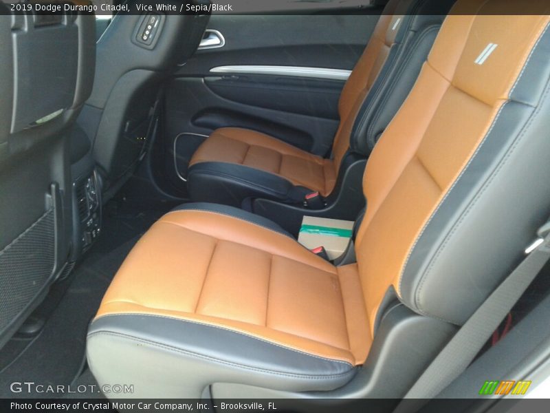 Rear Seat of 2019 Durango Citadel