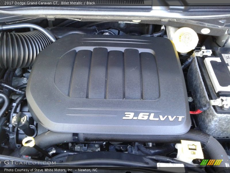 Billet Metallic / Black 2017 Dodge Grand Caravan GT