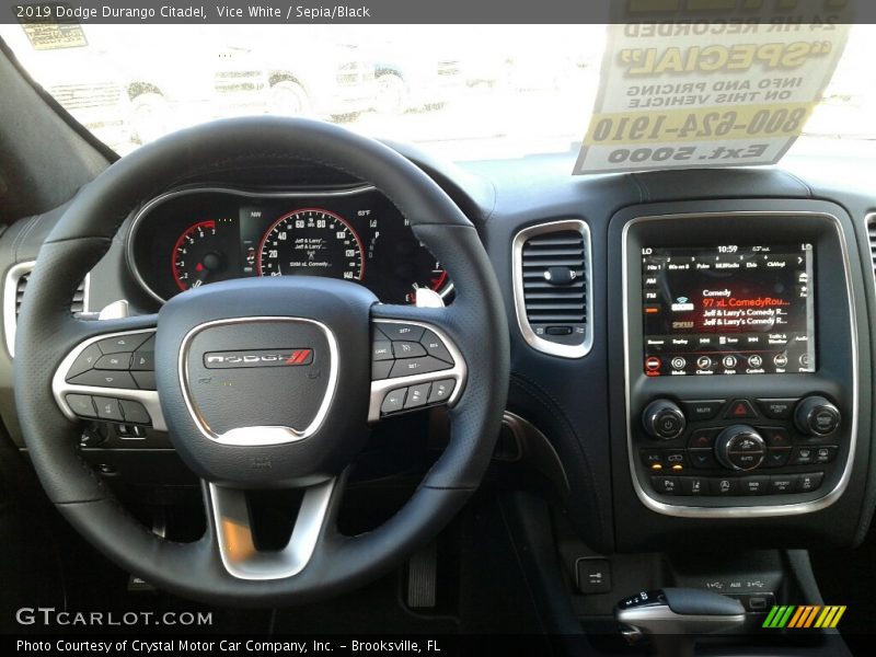 Dashboard of 2019 Durango Citadel