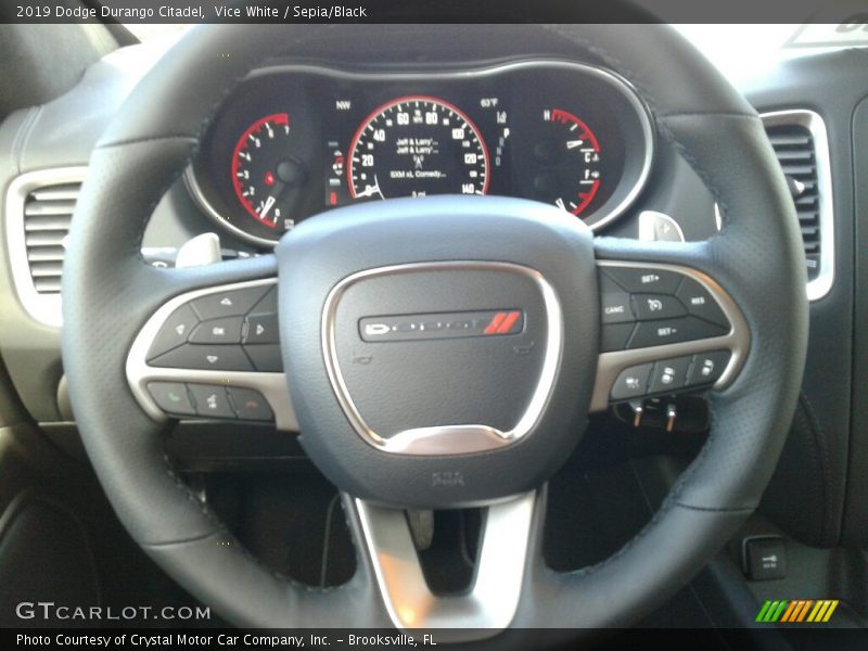  2019 Durango Citadel Steering Wheel