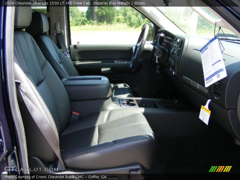 Imperial Blue Metallic / Ebony 2009 Chevrolet Silverado 1500 LT XFE Crew Cab