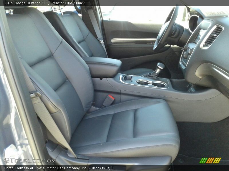 Reactor Blue / Black 2019 Dodge Durango SXT