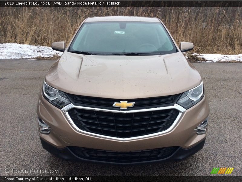 Sandy Ridge Metallic / Jet Black 2019 Chevrolet Equinox LT AWD