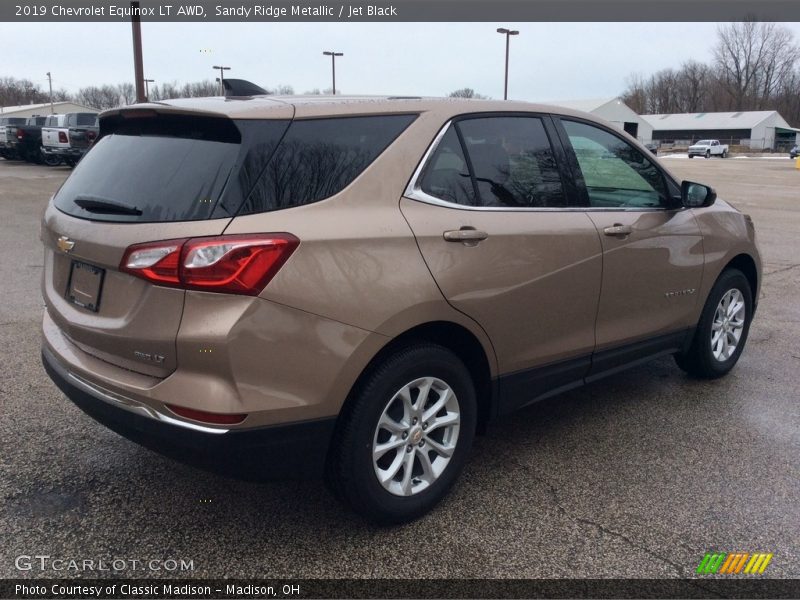 Sandy Ridge Metallic / Jet Black 2019 Chevrolet Equinox LT AWD