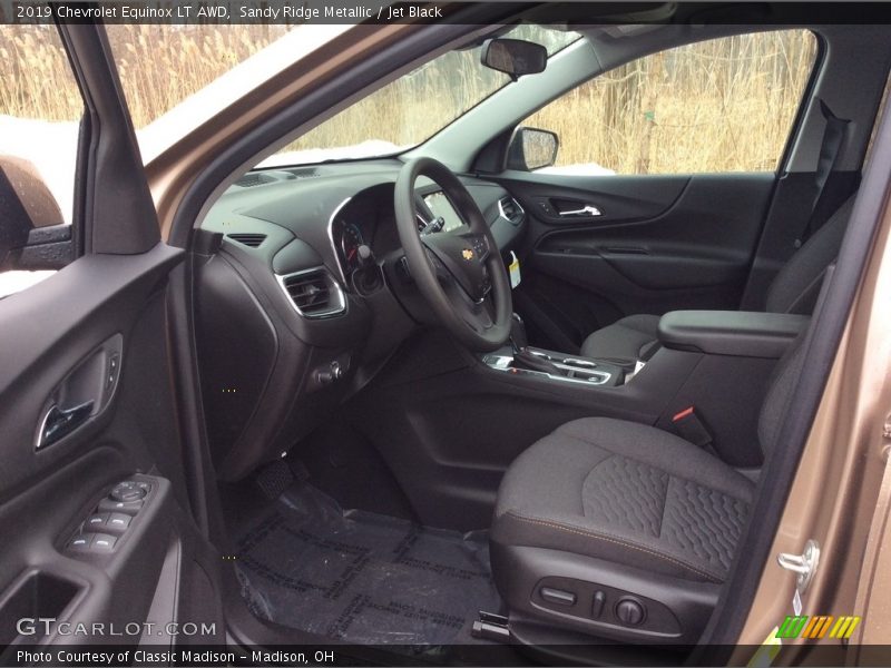 Sandy Ridge Metallic / Jet Black 2019 Chevrolet Equinox LT AWD