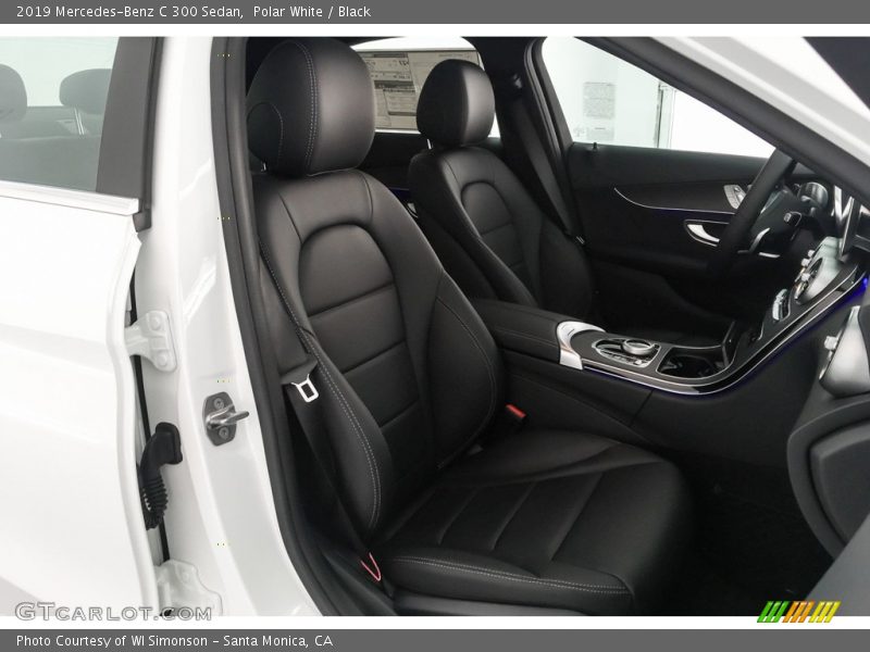 Polar White / Black 2019 Mercedes-Benz C 300 Sedan