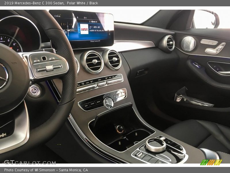 Polar White / Black 2019 Mercedes-Benz C 300 Sedan