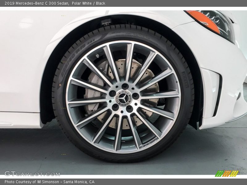Polar White / Black 2019 Mercedes-Benz C 300 Sedan