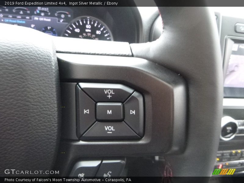 Ingot Silver Metallic / Ebony 2019 Ford Expedition Limited 4x4