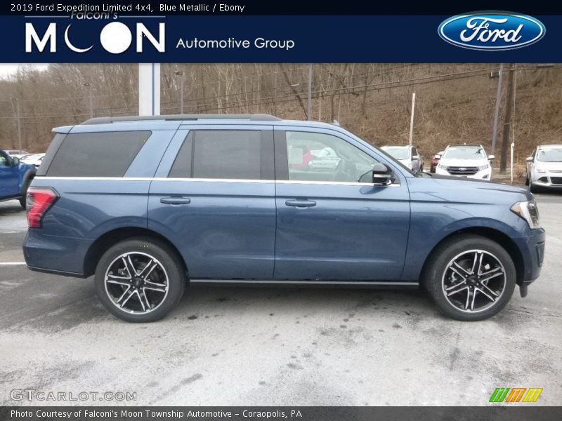 Blue Metallic / Ebony 2019 Ford Expedition Limited 4x4