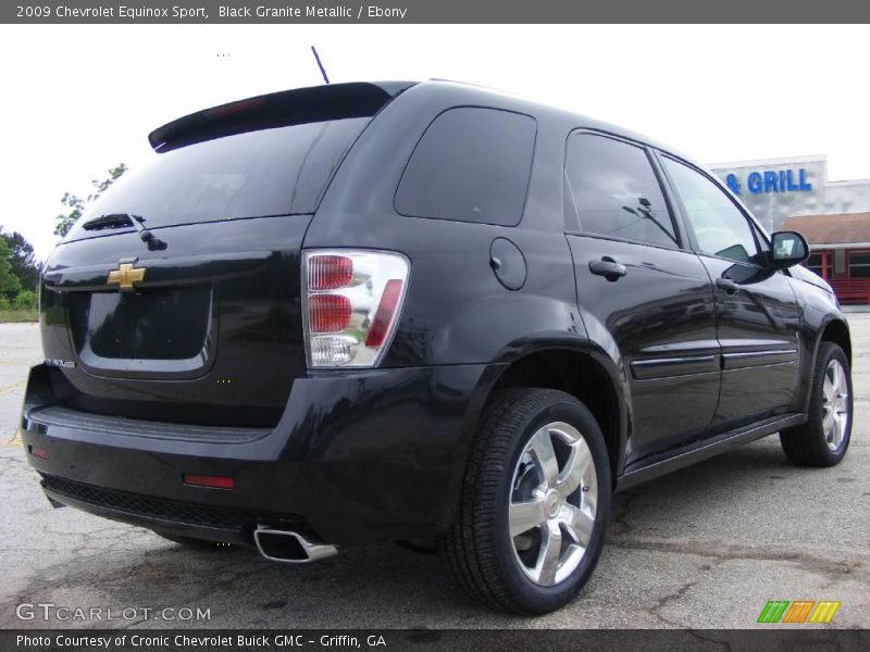 Black Granite Metallic / Ebony 2009 Chevrolet Equinox Sport