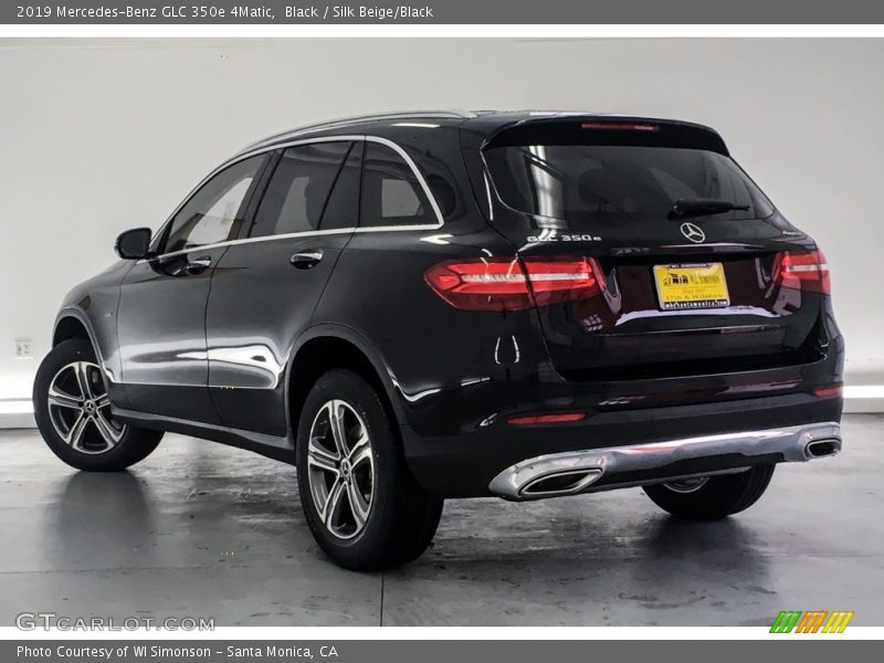 Black / Silk Beige/Black 2019 Mercedes-Benz GLC 350e 4Matic