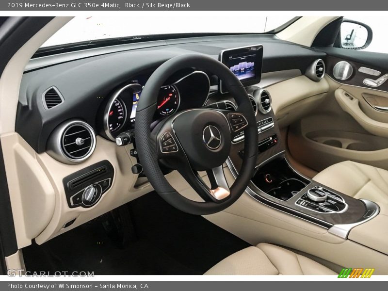 Black / Silk Beige/Black 2019 Mercedes-Benz GLC 350e 4Matic