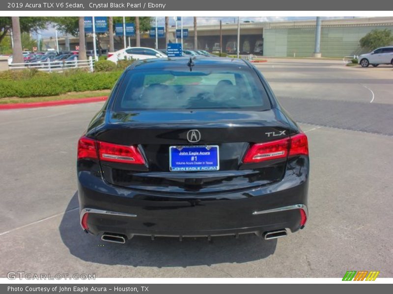 Crystal Black Pearl / Ebony 2019 Acura TLX V6 Sedan