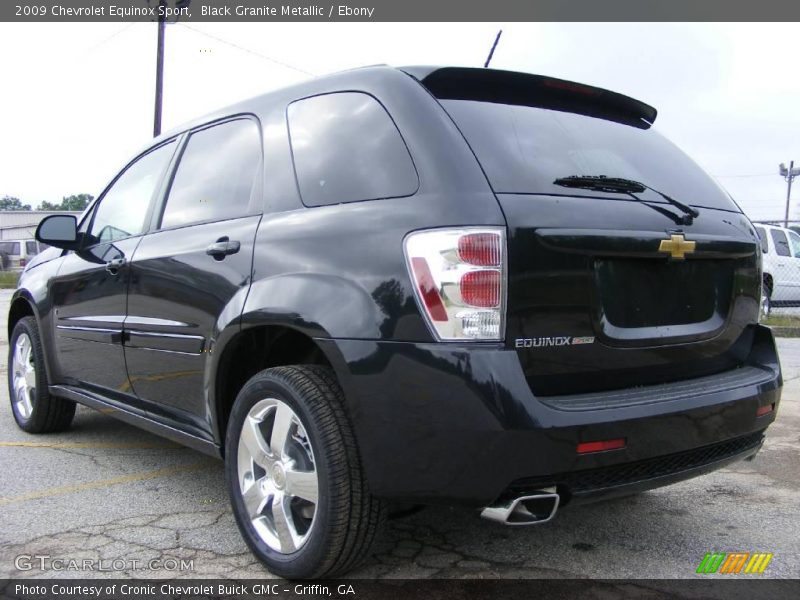 Black Granite Metallic / Ebony 2009 Chevrolet Equinox Sport