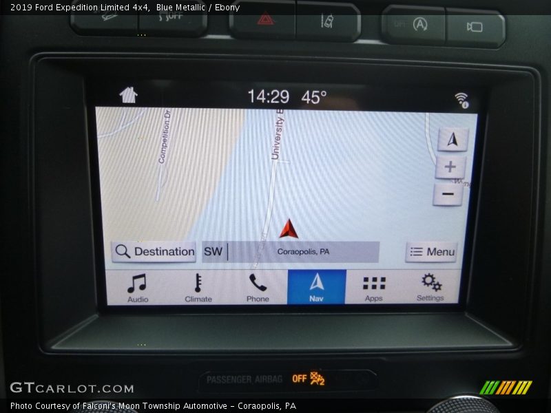 Blue Metallic / Ebony 2019 Ford Expedition Limited 4x4