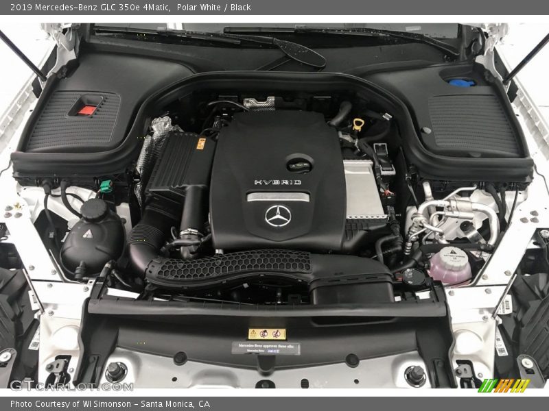 Polar White / Black 2019 Mercedes-Benz GLC 350e 4Matic