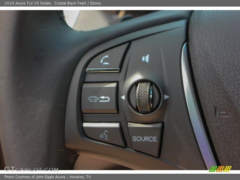 Crystal Black Pearl / Ebony 2019 Acura TLX V6 Sedan