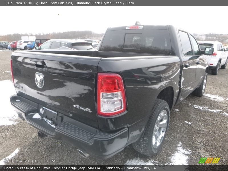 Diamond Black Crystal Pearl / Black 2019 Ram 1500 Big Horn Crew Cab 4x4