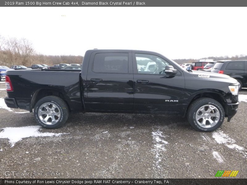 Diamond Black Crystal Pearl / Black 2019 Ram 1500 Big Horn Crew Cab 4x4