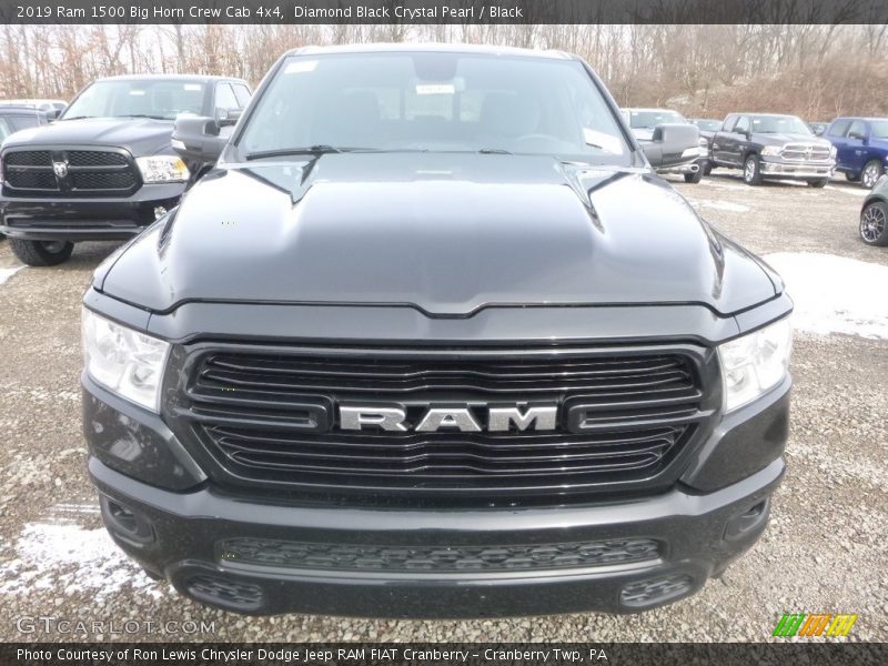 Diamond Black Crystal Pearl / Black 2019 Ram 1500 Big Horn Crew Cab 4x4