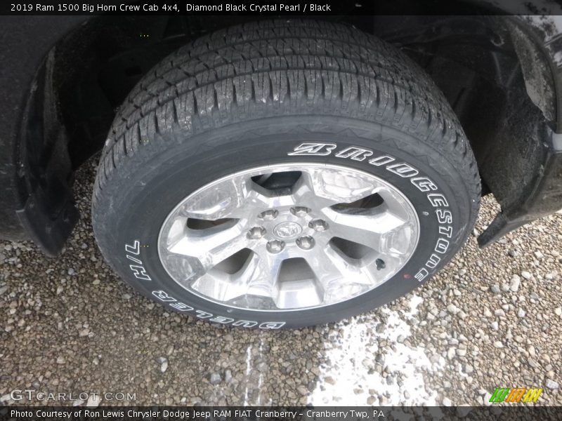 Diamond Black Crystal Pearl / Black 2019 Ram 1500 Big Horn Crew Cab 4x4