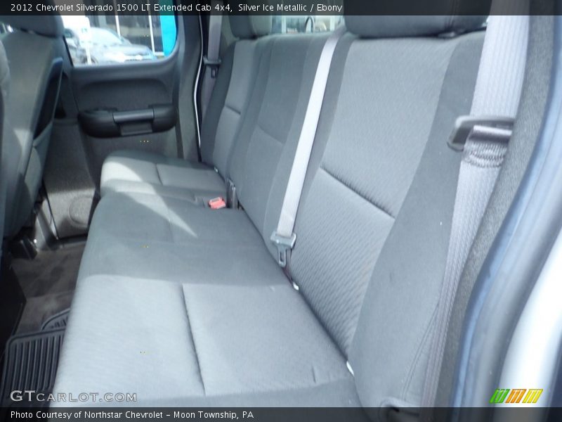 Silver Ice Metallic / Ebony 2012 Chevrolet Silverado 1500 LT Extended Cab 4x4