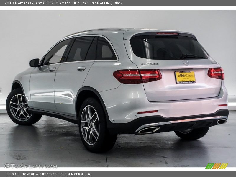 Iridium Silver Metallic / Black 2018 Mercedes-Benz GLC 300 4Matic