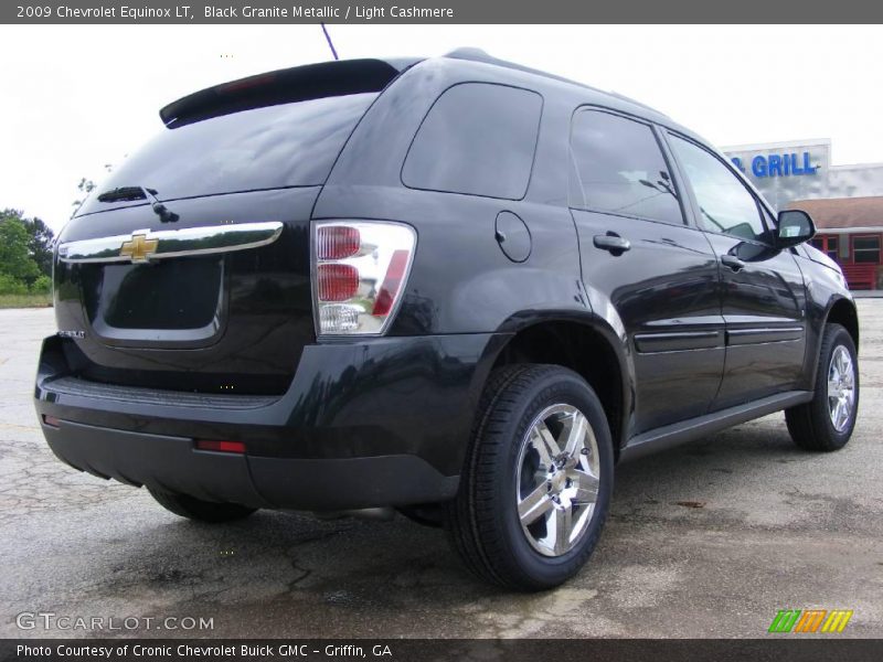 Black Granite Metallic / Light Cashmere 2009 Chevrolet Equinox LT