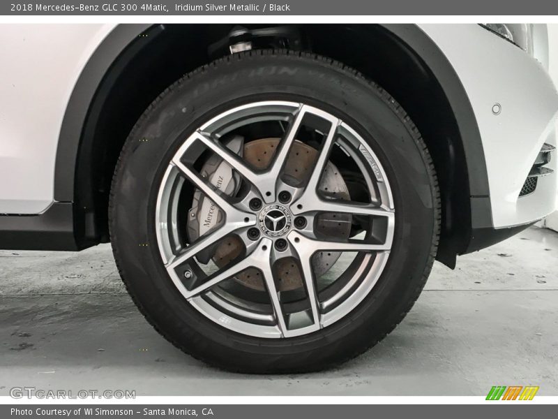 Iridium Silver Metallic / Black 2018 Mercedes-Benz GLC 300 4Matic