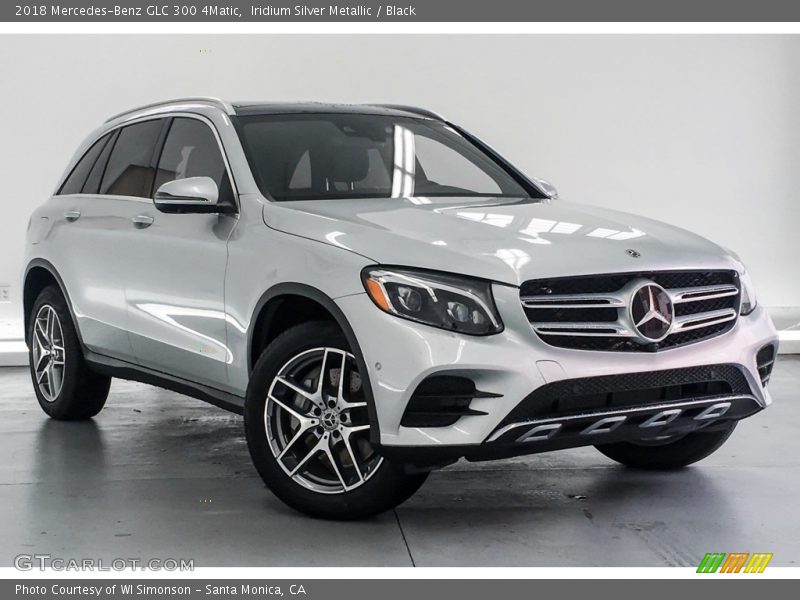 Iridium Silver Metallic / Black 2018 Mercedes-Benz GLC 300 4Matic