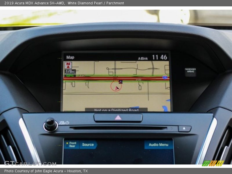White Diamond Pearl / Parchment 2019 Acura MDX Advance SH-AWD
